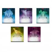 .Тетрадь школьная ученическая ErichKrause Digital Dino, 24 листа, клетка (в плёнке по 10 шт.)