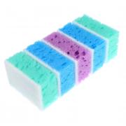 VETTA Набор губок для мытья посуды Пузыри 5 шт, 9,5x6,5x4 см