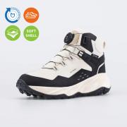 беж-чер ботинки школьная Комбинирован.