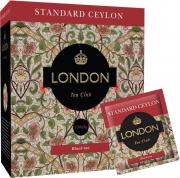 LONDON Tea Club Чай черный "Standad Ceylon", 100 пак. (Инд. саше)