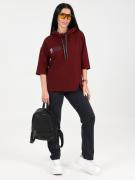 Бренна - костюм бордовый