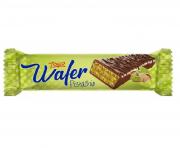 Вафли Wafer в шоколадной глазури с фисташковой начинкой 30 гр