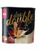 Паста фундук-какао и белый шоколад с хлебными палочками DUO DOUBLE L'ART 50 гр