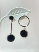 Серьги "Дыхание ночи"