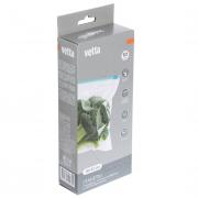 Пакеты с замком-слайдером тм VETTA, 18х22см, устойчивое дно, 1,5л, 50мкм, полиэтилен, 10шт