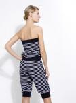 120125 комбинезон 18226, TR Stripes, white-navy stripes