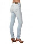 120011 джинсы женские 19215/N, Blue denim K8258-5A, str., w. light