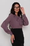 Блузка Бант (ежевика)