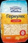 Увелка Настоящая Хозяйка Хлопья Геркулес сытный,  Мягкая Упаковка 400 г