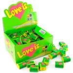 Love is Яблоко-лимон, жевательная резинка, 100 шт. (блок)