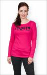 Кофта интерлок - пенье, принт Angel, малина (213-2)