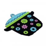 Подставка термостойкая силиконовая "Кастрюлька" 19,5*16,5 см, дизайн в ассортименте MARMITON