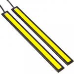 NEW GALAXY Дневные ходовые огни, LED 28 шт., метал.  корп., 170 мм, 12V, белый, 2 шт.