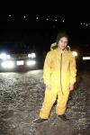 Демисезонный комбинезон Минидино Рядом горчица