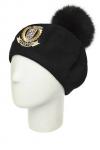Берет женский Tonak Юсонце Герб помпон
