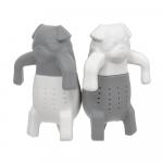 Ситечко для заваривания чая силиконовое "Собака", 9*6,5 см, цвет в ассортименте MARMITON /120/24