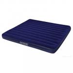 INTEX Кровать надувная Classic downy (Fiber tech) Кинг,1,83м x 2,03м x 25см, 64755