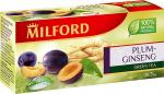 MILFORD Слива - Женьшень зеленый чай, 20 пак.