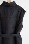 *Жилет со стойкой oversize Чёрный