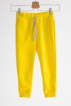 Брюки colour block yellow
