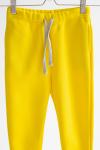 Брюки colour block yellow