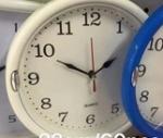 LADECOR CHRONO Часы настенные круглые, 22 см, пластик, стекло, 1хАА, 4 цвета