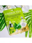 EKEL ULTRA HYDRANTING Тканевая маска для лица с экстрактом зеленого чая, 25г