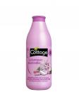 COTTAGE. Увлажняющий гель для душа и пена для ванны 2 в 1 ЗЕФИР/ Moisturizing Shower Gel & Bath Milk – SWEET MARSHMALLOW, 750 мл