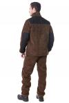 Костюм Флис с усилением коричневый