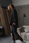 Джемпер мех oversize GREY