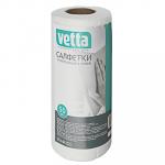 VETTA Салфетки универсальные в рулоне 20x25 см, спанлейс 50 шт
