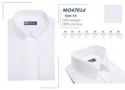 MO4701d** Сорочка детская притал. длин. рукав, белый, BROSTEM