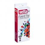 VETTA Пакеты с замком-слайдером, 10шт, 20х30см, 50мкм, 3 литра, полиэтилен