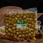 А-серия. Оливки Халкидики с косточкой, Греция, вакуум, 1кг