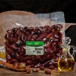 А-серия. Оливки Каламата с косточкой, Греция, вакуум, 1кг