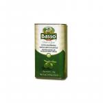 *Масло оливковое первого холодного прессования нерафинированное Extra Virgin Basso в ж/бут