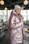 Куртка женская oversize (деми) пыльная роза