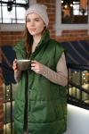 Жилет со стойкой oversize Форест