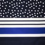 Барби Полоска на горохе Д-5 синий