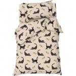 *Постельное бельё Этель 1,5 сп "Little cat", 143х215 см, 150х214 см, 50х70 см -1 шт, 100% хлопок, бязь