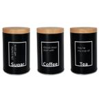 Банка для продуктов металлическая "Black style" 900мл 9*14,5см