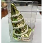 Ёлочная игрушка "Сказочная ёлка" 7*7*11,5 см, зелёный