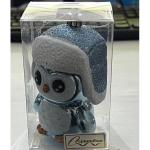 Ёлочная игрушка "Новогодний пингвин" 7*6*11 см, голубой