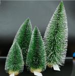 Ёлка декоративная "Сказочное сияние" 15 см, Зеленый