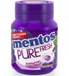 Mentos Pure White Виноград, 54 г БАНКА, жевательная резинка