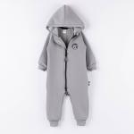 Комбинезон с клапаном и капюшоном "Голубка" утепленный