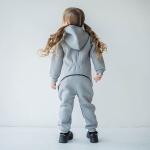 Комбинезон с клапаном и капюшоном "Голубка" утепленный