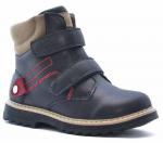 Nordman Go ботинки на двух липучках, Дошкольные, цвет Темно-синий