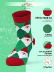 OMSA kids Calzino 21N62 Носки плюш (Санта) NEW YEAR
