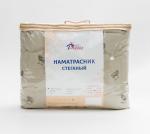 Наматрасник 90*200 Тик смесовой овечья шерсть 300 грамм